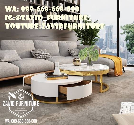 Jual Meja Tamu Stainless Pasangrahan Unik Mewah Klasik