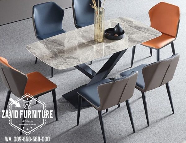 Meja Makan Marmer Unik Desain Modern Kekinian Paling Baru
