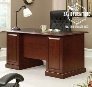 Meja Kantor Direktur Terlaris 2023 Kualitas Terbaik Kayu Jati