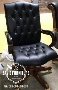 Kursi Kantor Direktur Jati Mewah Model Paling Laris Semarang