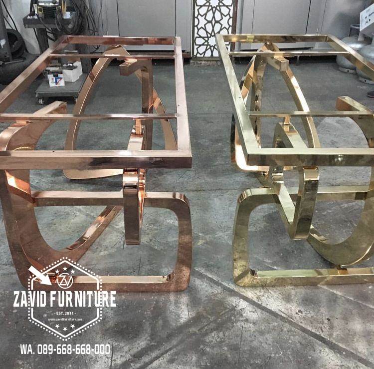 Kaki Meja Makan Stainless Stell Kualitas Terbaik Murah