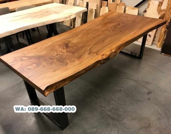 Jual Meja Makan Trembesi Besi
