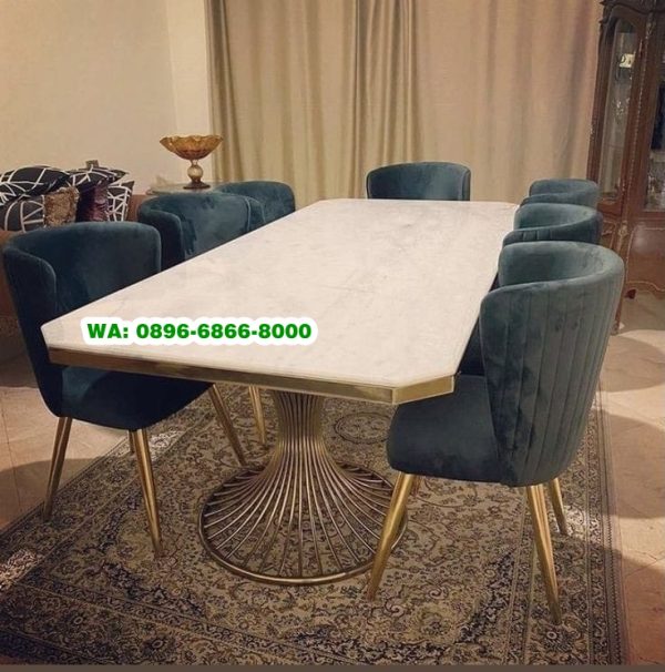 Jual Meja Makan Stainles Marmer Di Medan