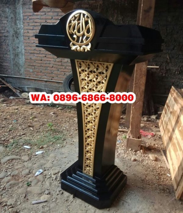 Podium Mimbar Modern Minimalis