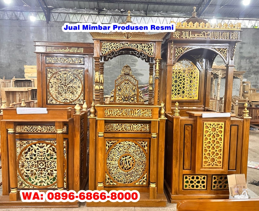 Produsen Resmi Mimbar Masjid Terlaris