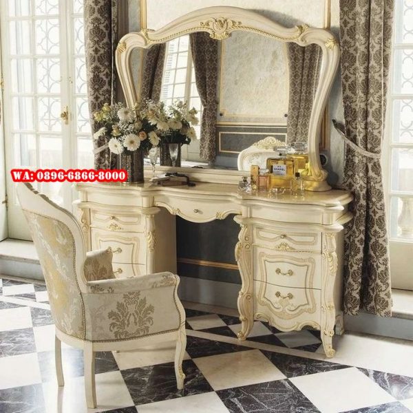 Set Meja Rias Modern Gaya Klasik Eropa