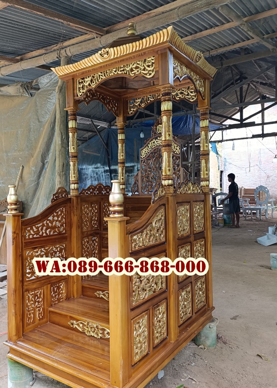 Jual Mimbar Masjid Modern Terpopuler