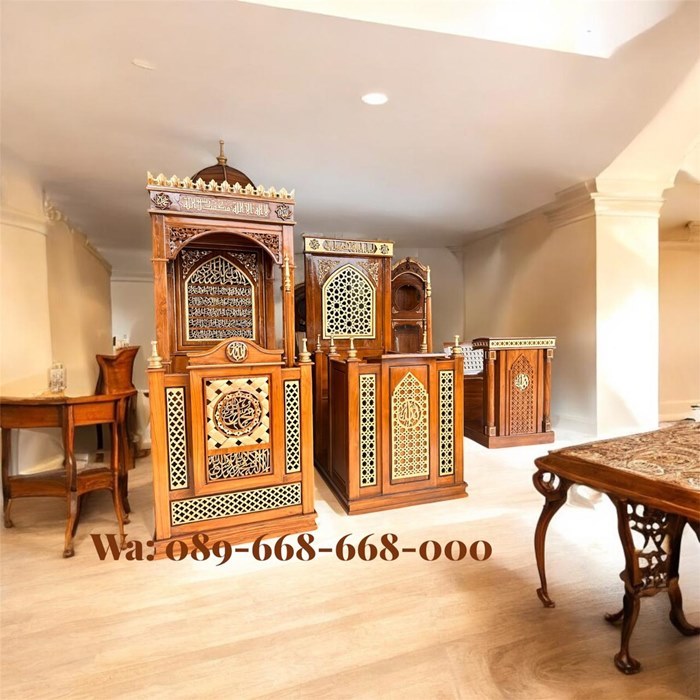 Mimbar Masjid Modern Di Jakarta Timur