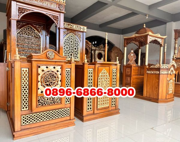 Termewah Mimbar Masjid Jakarta