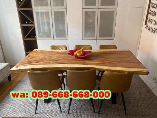 Meja Kayu Utuh Kalimantan Barat