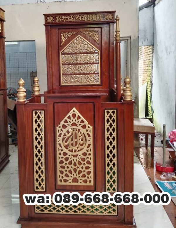 Mimbar Masjid Tanpa Kubah Modern