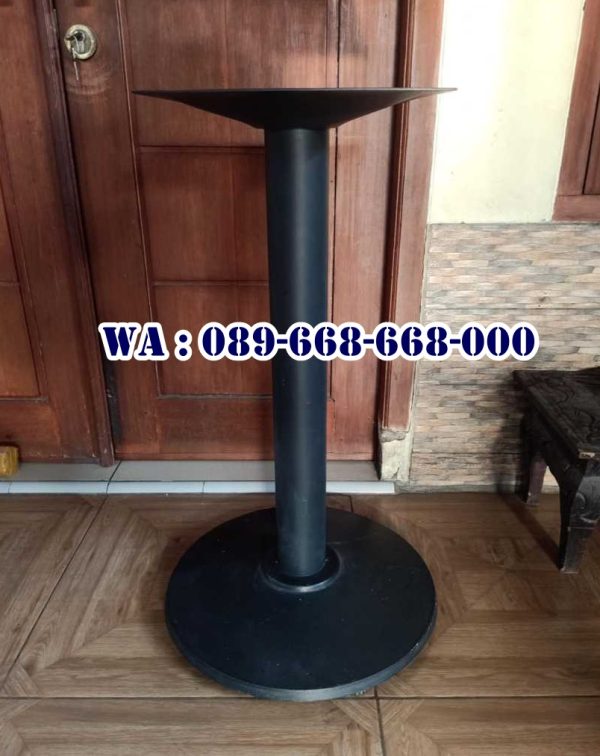 Kaki Meja Besi Bulat