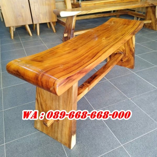 Kursi Cafe Kayu Panjang