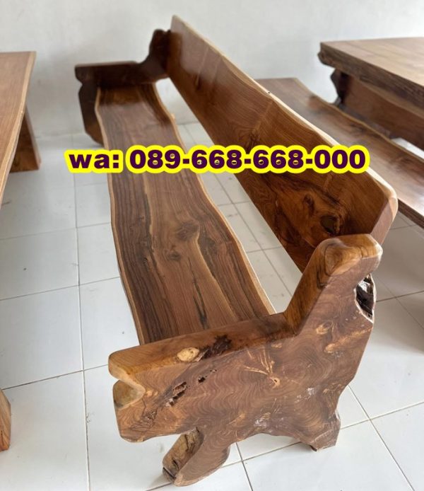 Kursi Meja Tamu Jati Utuh