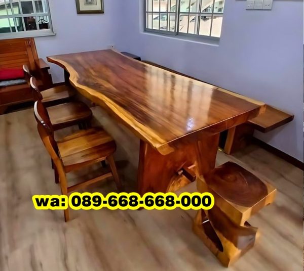 Meja Trembesi Solid