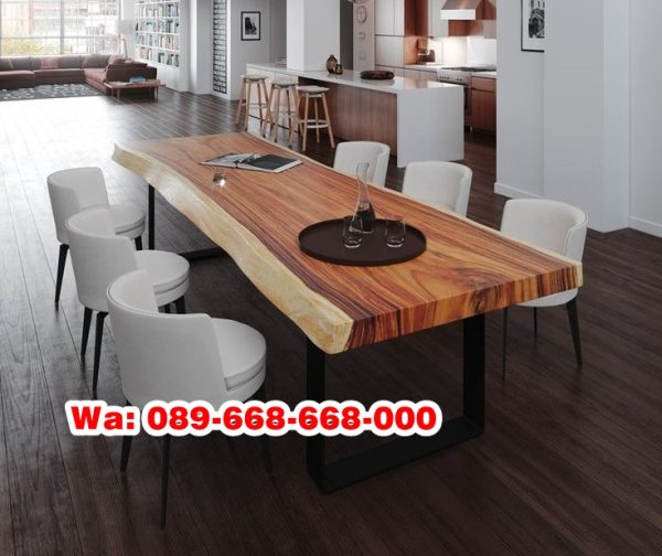 Meja Trembesi Ukuran 160 x 85 Cm