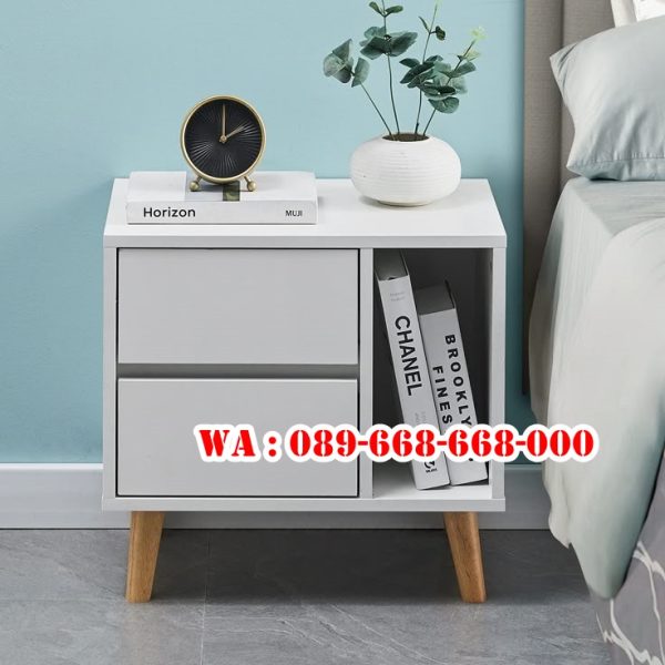 Nakas Minimalis HPL - Trembesi Solid