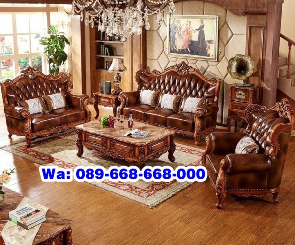 Sofa Mewah Kulit