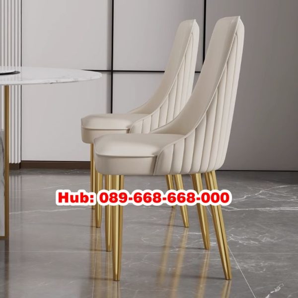 Kursi Makan Stainless Busa Tebal