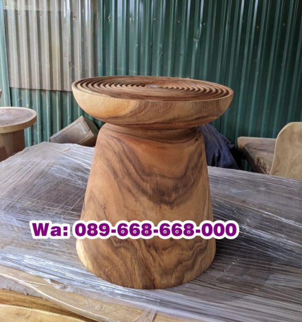 Kursi Stool Bulat Utuh