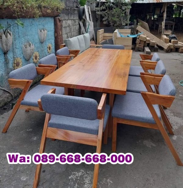 Meja Kayu Jati Solid Semarang