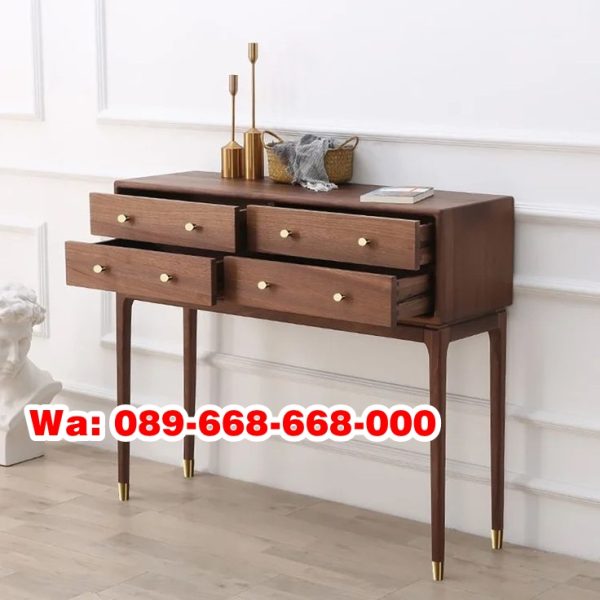 Meja Konsul Multifungsi Empat Laci