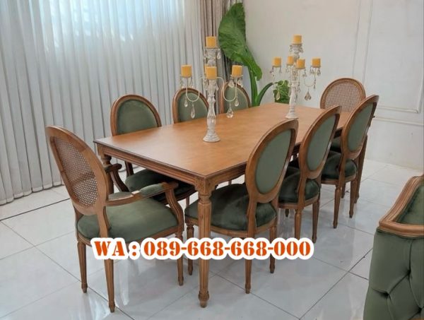 Meja Makan Jati Elegan Kota Magelang