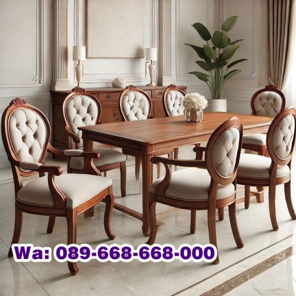Meja Makan Kayu Jati Semarang