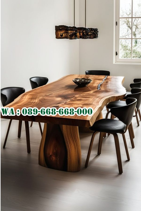 Meja Meeting Trembesi Elegan Kota Cimahi