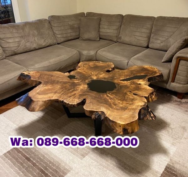 Meja Tamu Trembesi Utuh