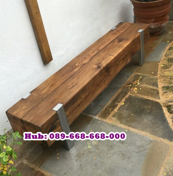 Bangku Balok Kayu