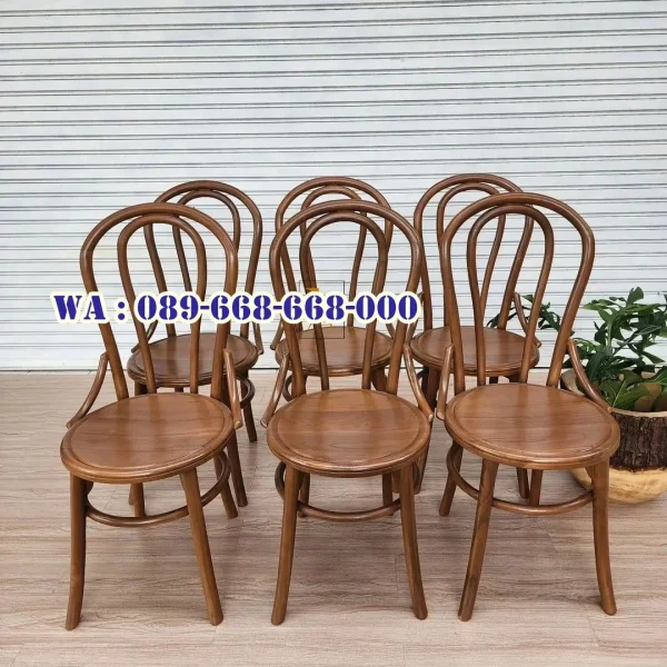 Kursi Cafe Jati Unik Minimalis Modern Cirebon