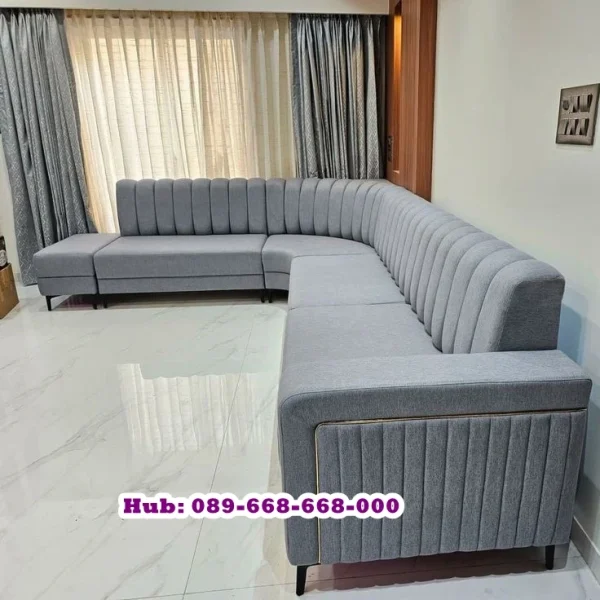 Kursi Tamu Sudut Modern