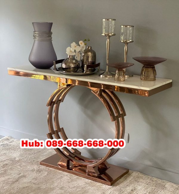 Meja Console Cincin Mewah
