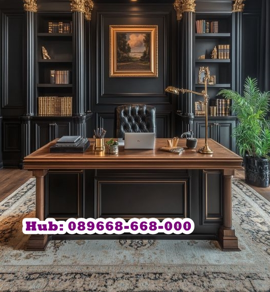 Meja Direktur Kayu Jati Terlaris