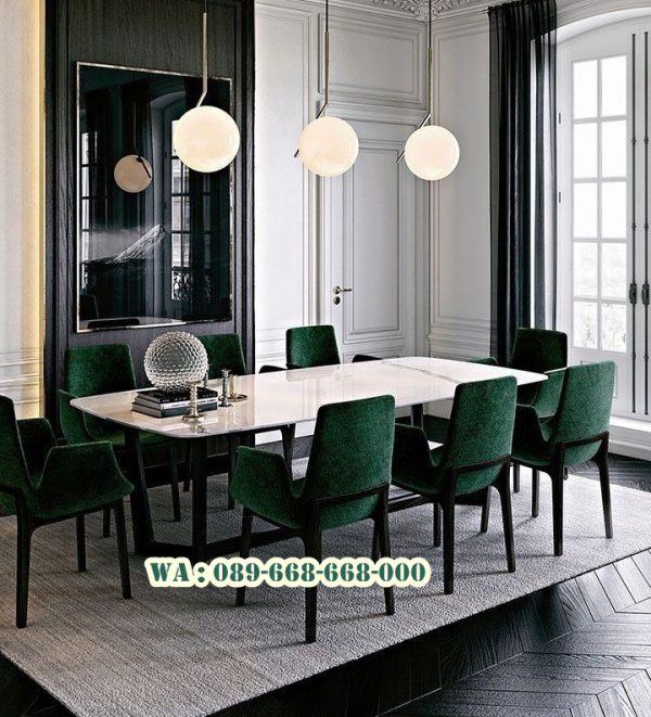 Meja Makan Marmer Minimalis Jakarta Utara