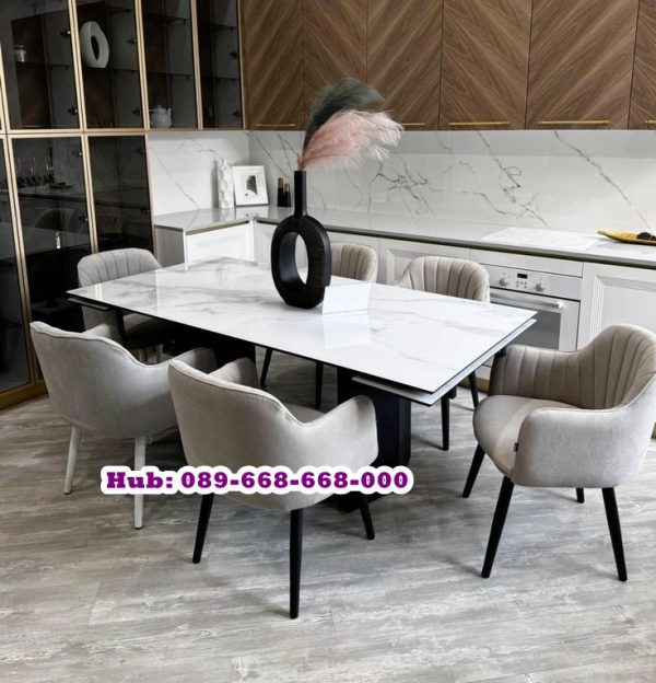 Meja Makan Marmer Modern Denpasar