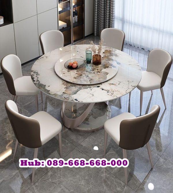Meja Marmer Bulat Bandung