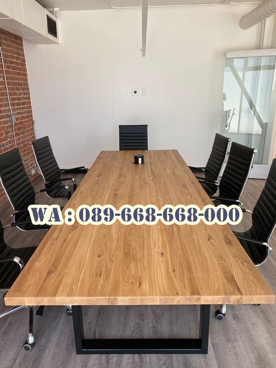 Meja Meeting Trembesi Alami Purworejo