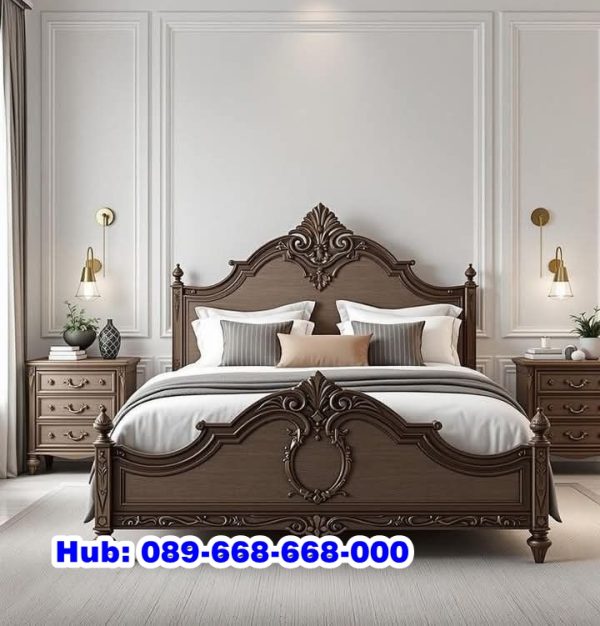 Tempat Tidur Kayu Jati Model Baru Bekasi