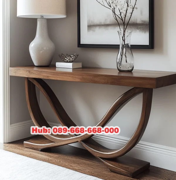 Meja Konsol Jati Minimalis