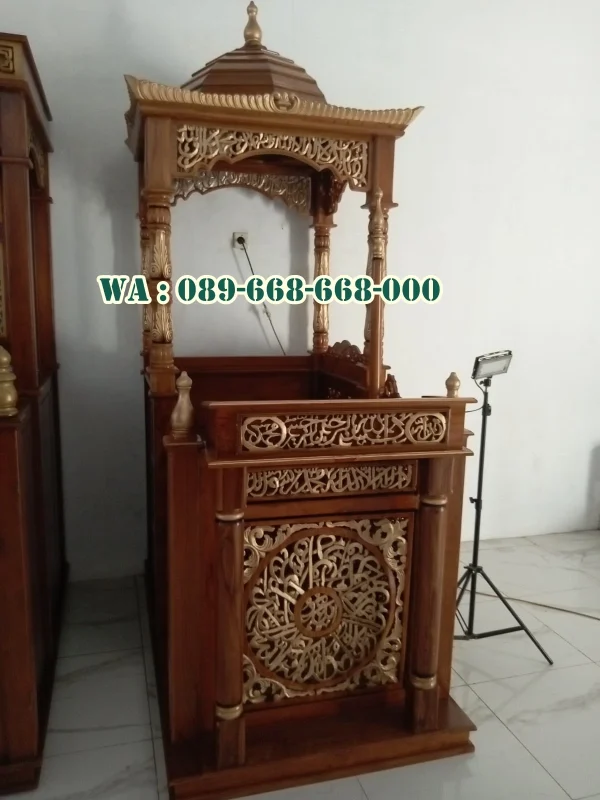 Mimbar Masjid Banjarmasin