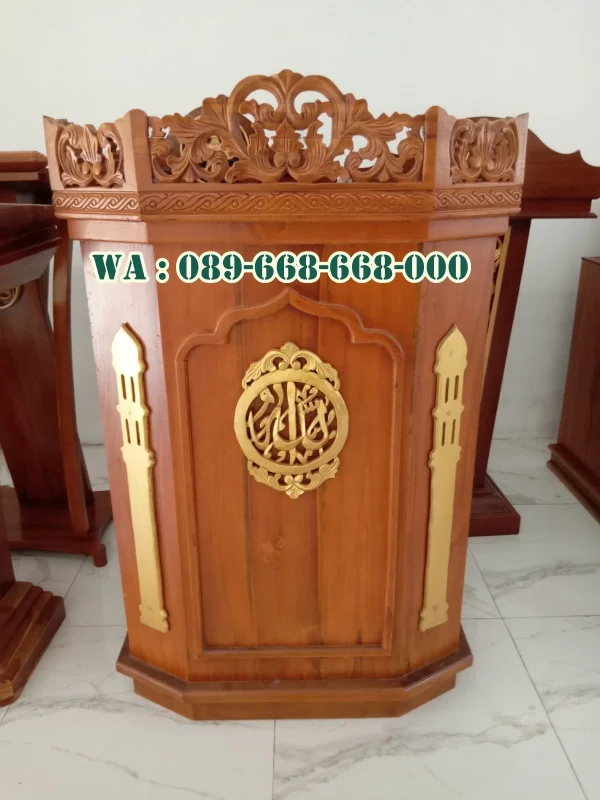 Mimbar Masjid Lampung
