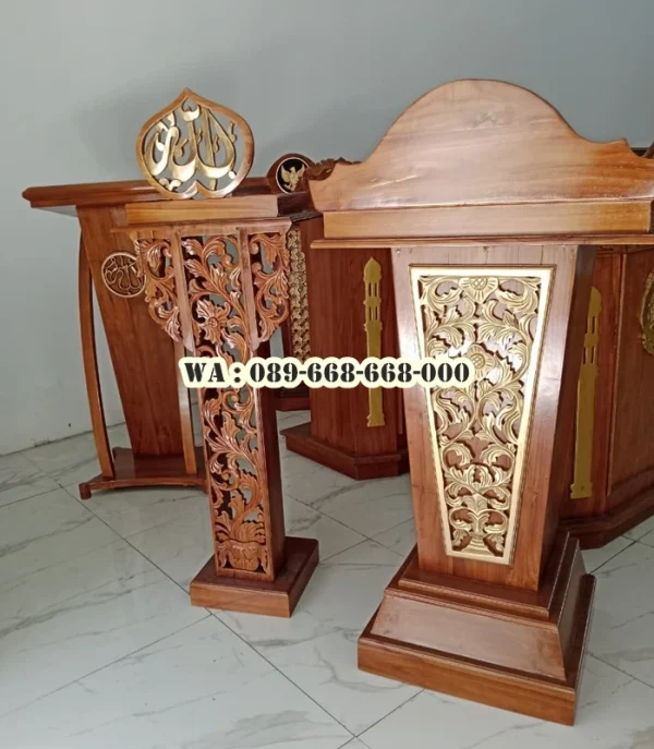 Podium Masjid Tangerang Minimalis