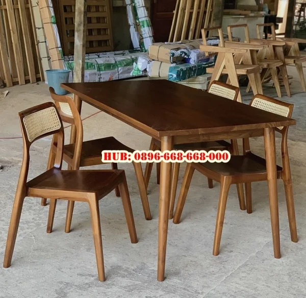 Set Meja Kayu Jati
