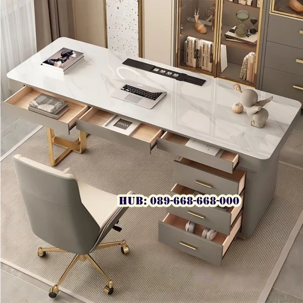 Meja Kantor Marmer Modern