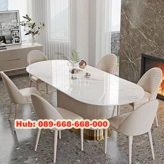 Meja Makan Stainless Modern