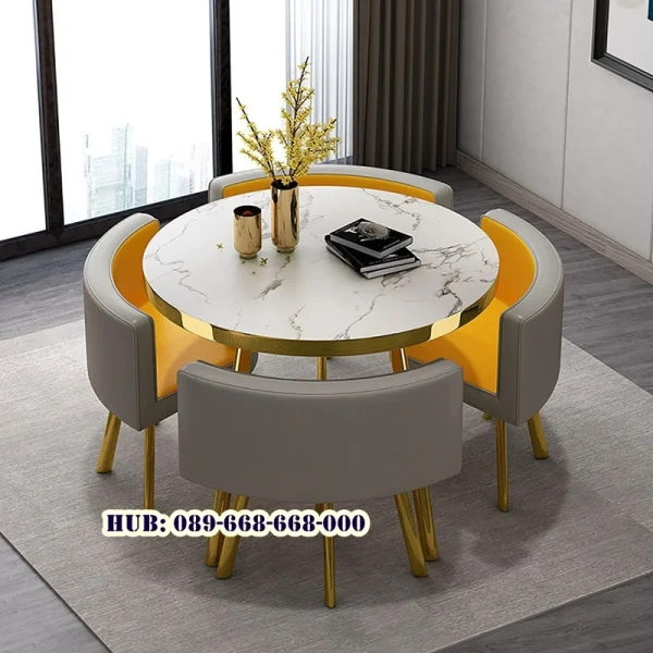 Meja Makan Stainless Minimalis Modern