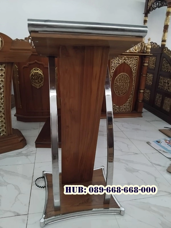 Mimbar Kayu Jati Cimahi