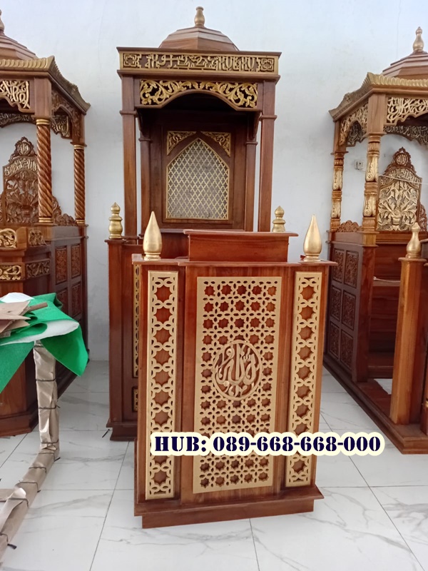 Mimbar Masjid Pekalongan